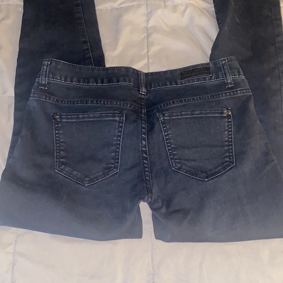 Women’s celebrity pink black skinny jeans size 7 - Picture 3 of 3